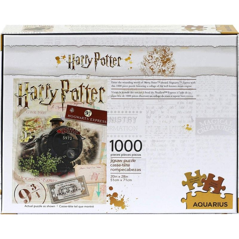 Aquarius Puzzles Harry Potter Hogwarts Express 1000 Piece Jigsaw Puzzle, 3 of 7