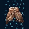 Men's Design By Humans Christmas owl By kodamorkovkart Tank Top - 2 of 3