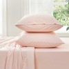 Cozy Bliss Cooling Deep Pocket Fitted Sheet, Breathable Sheet Set with 2 Pillowcases - 2 of 4