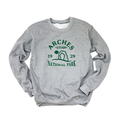 Simply Sage Market Women's Graphic Sweatshirt Embroidered Utah Arches