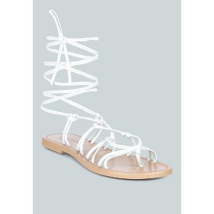 Baxea Handcrafted Tie Up String Flats - 1 of 4