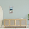 Stupell Industries Cloudy Beach Shore Landscape Layered Ephemera Collage Black Framed Giclee Art - 2 of 4