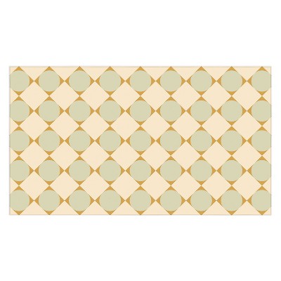Colour Poems Retro Geometric Pattern III Tablecloth - Deny Designs