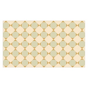 Colour Poems Retro Geometric Pattern III Tablecloth - Deny Designs - 1 of 3