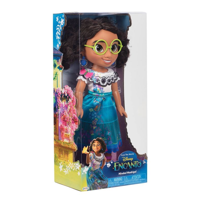 Disney Encanto Mirabel Madrigal Fashion Doll with Blue Earrings, 5 of 10