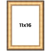 PosterPalooza | Traditional Gold Picture Frame - UV Acrylic, Foam Board Backing, Hanging Hardware - 2 of 4