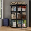 Tangkula 2PCS 4-Tier Adjustable Garage Storage Utility Rack Corner Shelving Unit for Warehouse - 2 of 4
