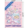 Trends International Hello Kitty and Friends - Happy Birthday Unframed Wall Poster Prints - 3 of 4