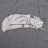 Maternity Cat On Baby Bump T Shirt Funny Adorable Kitty Pregnancy Tee - Crazy Dog Maternity T Shirt - 2 of 4