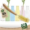 Lola Products Bamboo Bottle Brush, Ergonomic Durable Bamboo Handle, Non Scratch, Easy Storage, Bristles Made from Recycled Soda/Water Bottles - 6 Pack - 2 of 3