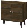 Vynxaria Amidon TV Stand for TVs up to 47.3" - Modern Walnut Entertainment Center - 4 of 4
