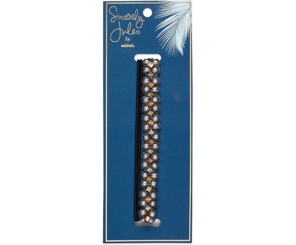 Sincerely Jules by Sc&#252;nci Pearl And Bead Headwrap