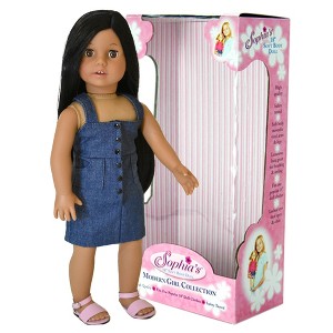 Sophia’s Posable Soft Bodied 18” Doll “Julia”, Medium Skin Tone - 1 of 4