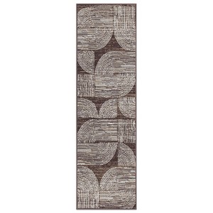 World Rug Gallery Geometric Arch Area Rug - 1 of 4