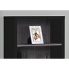 Bookshelf, Bookcase, Etagere, 5 Tier, 48"h, Office, Bedroom, Black And Grey Laminate, Contemporary, Modern - 3 of 4