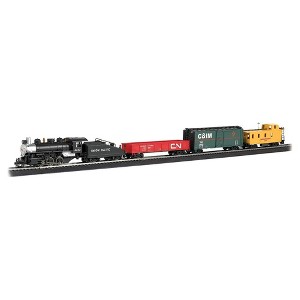 Bachmann Trains - Pacific Flyer Ready To Run Electric Train Set - HO Scale - 1 of 3