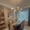 PAKOKULA Modern 9-Light Gold Branch Sputnik Chandelier with Clear Globe Glass Shades for Living Room - 3 of 4