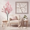 Nasitip Artificial Cherry Blossom Tree,Fake Cherry Blossom Tree in Pot, Big Artificial Trees with Silk Flowers Plants for Home Decor - 3 of 4