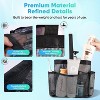 Bath Storage Bag Portable Shower Caddy Dorm with 8-Pocket Large Capacity,Shower Bag for Beach,Swimming,Gym - 4 of 4