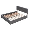 YOOCOZZ Queen Size Upholstered Platform Bed with 2 Storage Drawers and Twin XL Trundle - 3 of 4