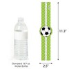 Big Dot of Happiness Goaaal - Soccer - DIY Party Supplies - Baby Shower or Birthday Party DIY Wrapper Favors and Decorations - Set of 15 - 3 of 4