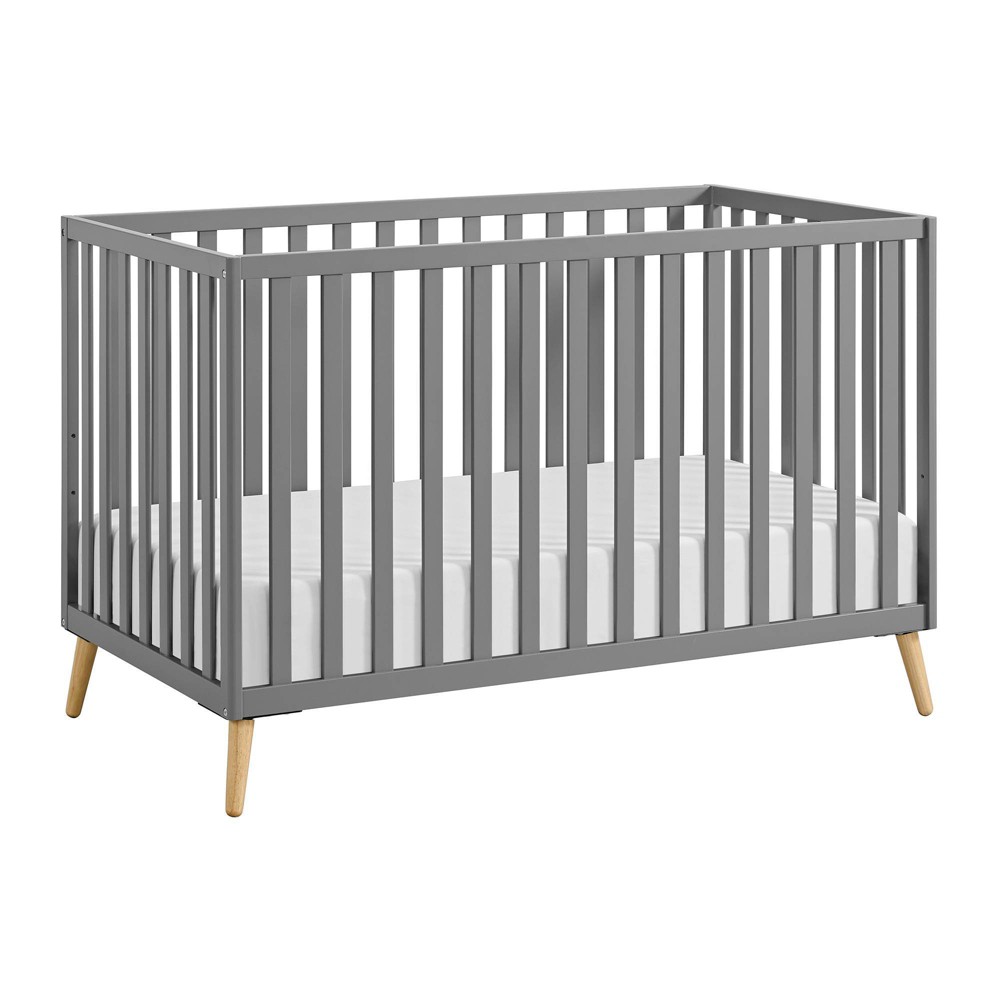 Photos - Cot Oxford Baby Cozy Nest 3-In-1 Island Crib - Dove Gray