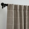 Elrene Sawyer Windowpane Plaid Blackout Window Curtain Panel - Elrene Home Fashions - image 2 of 4