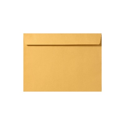 LUX 10 x 15 Booklet Envelopes 50/Pack 28lb. Brown Kraft (11173-50)