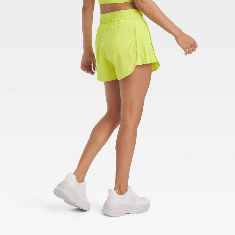 Women's High-Rise Pleated Side Shorts 2.5" - JoyLab™, 3 of 8