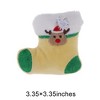 Unique Bargains Christmas Brooches Santa Claus Plush Red White 1 Pcs - 3 of 4