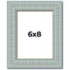 PosterPalooza | Photo Size Refined Blue Picture Frame - UV Acrylic, Foam Board Backing, Hanging Hardware - 2 of 4