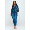 WEST K Women's Sophia Three Quarter Sleeve Blouse - 4 of 4