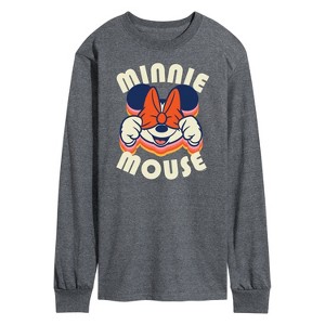 Men's - Disney - Minnie Mouse Long Sleeve Graphic T-Shirt - 1 of 4