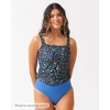 Forage Floral Square Neck Tankini Top - 3 of 4