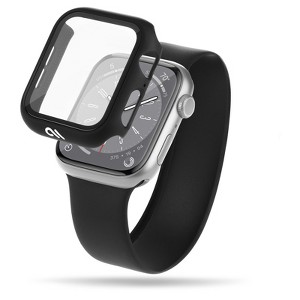 Case-Mate Apple Watch Series 4-6/SE Tough Bumper Case with Integrated Screen Protector - 40mm Black - 1 of 4