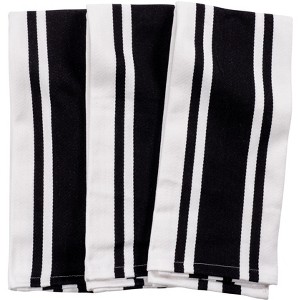 KAF Home Union Stripe Kitchen Dish Towel Set of 3, Plush, Absorbent, 100-Percent Cotton, 18 x 28-inch - 1 of 3