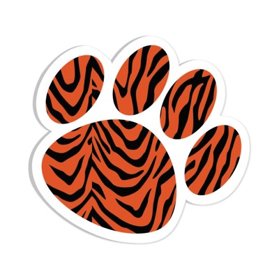 Ashley Productions Magnetic Whiteboard Eraser, Tiger Paw (Pack of 6)
