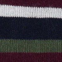 royal burgundy rugby stripe