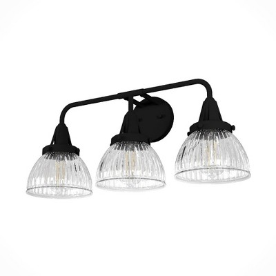 Hunter Fans Cypress Grove 3 - Light Vanity in  Natural Iron