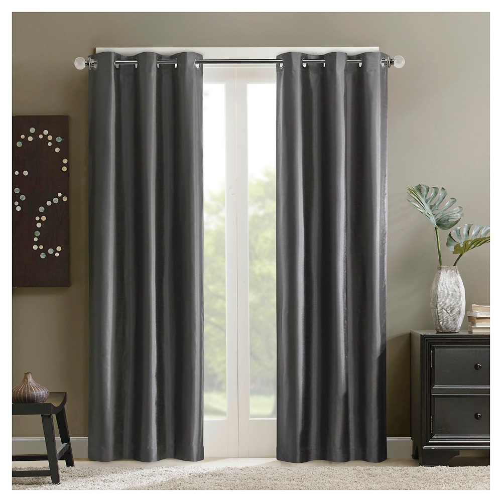 UPC 675716568276 product image for Ian Grommet Top Energy Saving Curtain Panel - Grey (42