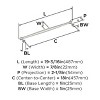 Amerock Enlivity Appliance Pull for Large Panels and Oversized Cabinets - 3 of 4