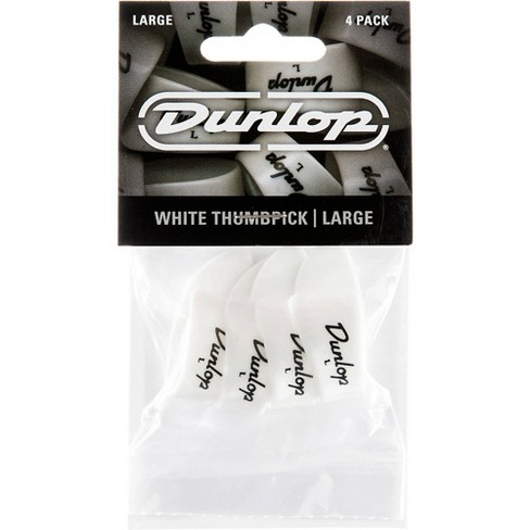 Dunlop DUNLOP 9003P LG THUMB PICK WHT (4) - image 1 of 4