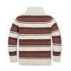 Hope & Henry Boys' Organic Mock Neck Stripe Sweater, Kids - 4 of 4
