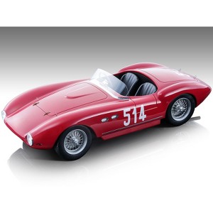 Ferrari 735S-166MM Spyder #514 Alberico Cacciari - Bill Mason Mille Miglia (1953) Ltd Ed to 70 pcs 1/18 Model Car by Tecnomodel - 1 of 3