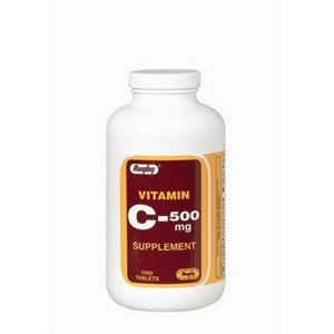 Rugby Vitamin C-500 Mg Dietary Supplement Tablets - 1000 Ea - 1 of 3