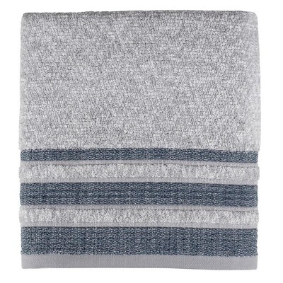 Cubes Stripe Bath Towel With 5