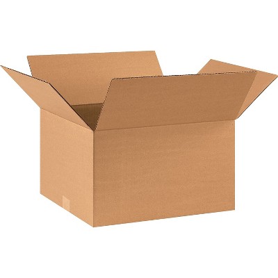 Partners Brand Corrugated Boxes 17" x 14" x 10" Kraft 25/Bundle BS171410