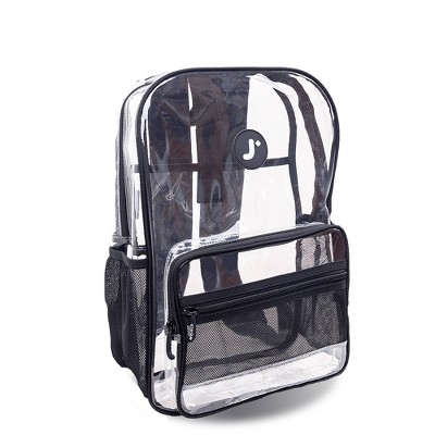 Рюкзаки JWorld Clear Transparent Tpu 17" Backpack - All Clear — фото 2