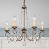 Livex Lighting Pennington 5 - Light Chandelier in  Hand Applied Venetian Golden Bronze - 4 of 4