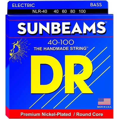 DR Strings Sunbeams NLR-40 Light 4-String Bass Strings
